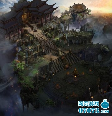 风云无双天下会场景原画 _ 场景原画 - 07073风